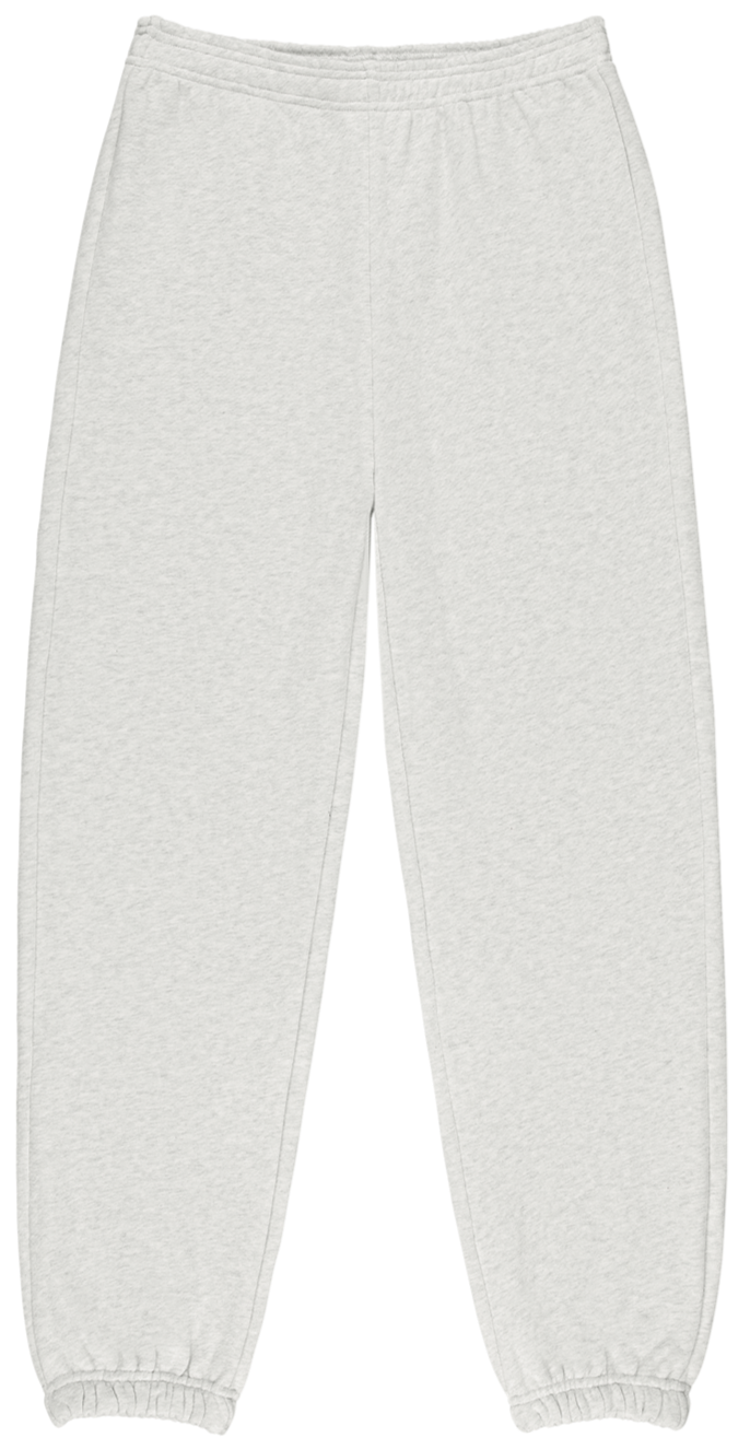 unisex sweats flat lay -heather grey