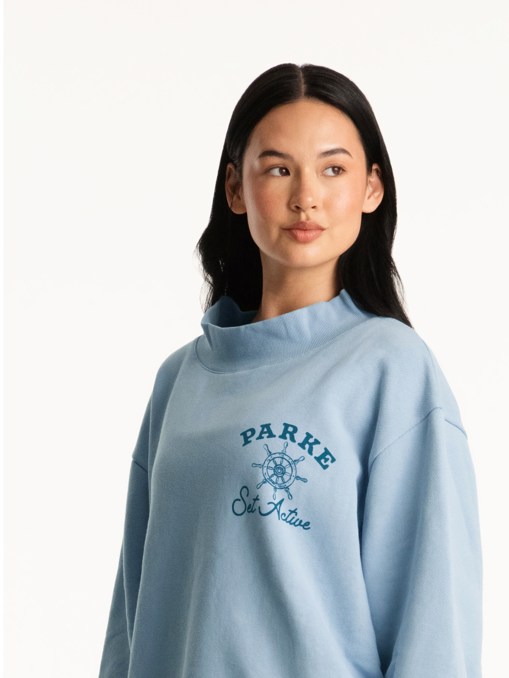 Parke x SET Sail Graphic Mockneck
