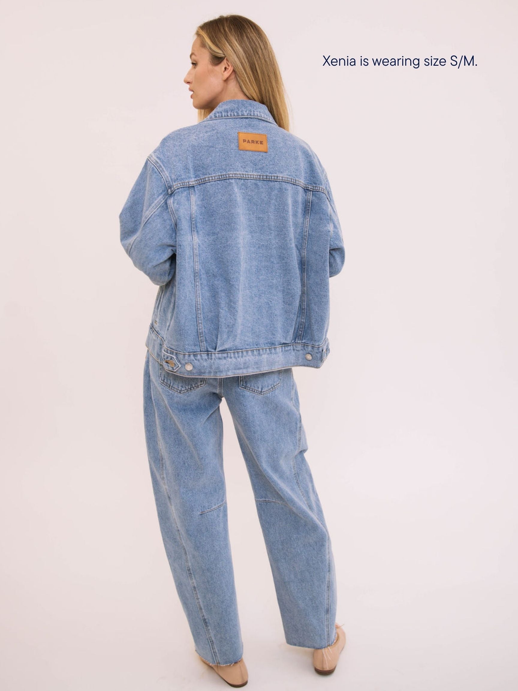Parke x SCL Oversized Jean Jacket