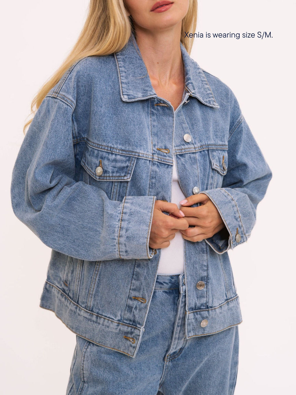 Parke x SCL Oversized Jean Jacket
