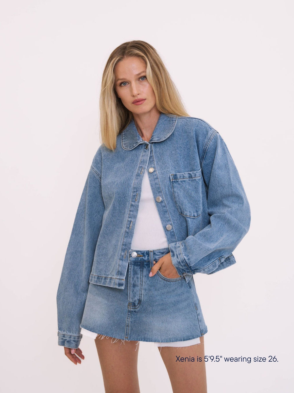 Parke x SCL Denim Skirt