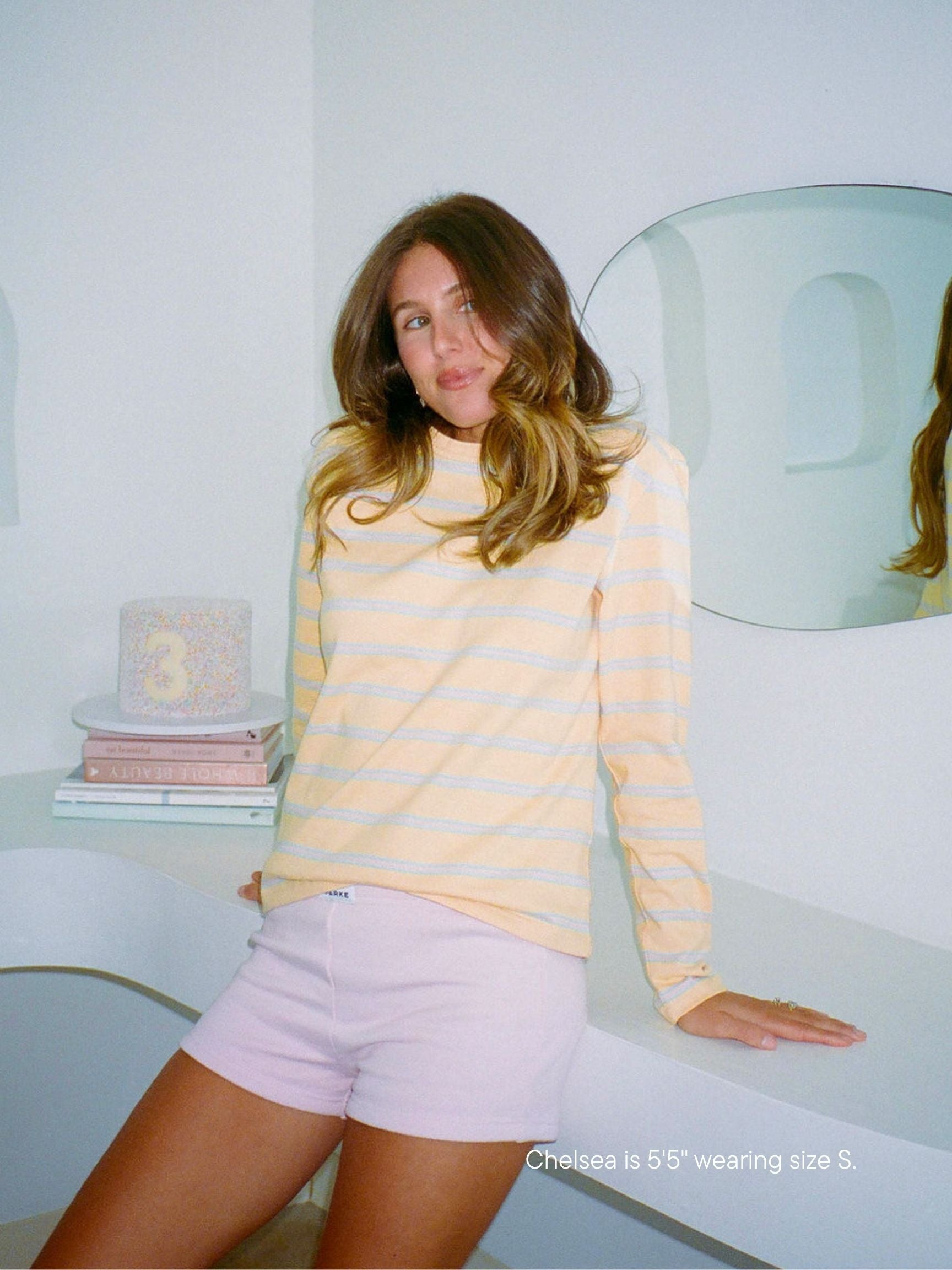 Long Sleeve Striped Tee