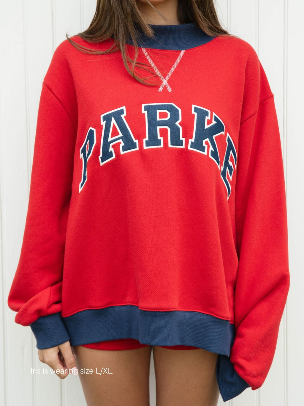 Back to School Two Tone Varsity Mockneck