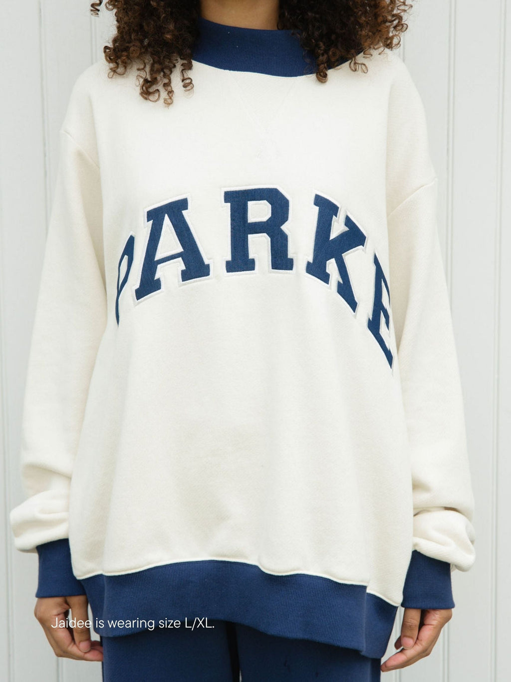 Two Tone Varsity Mockneck