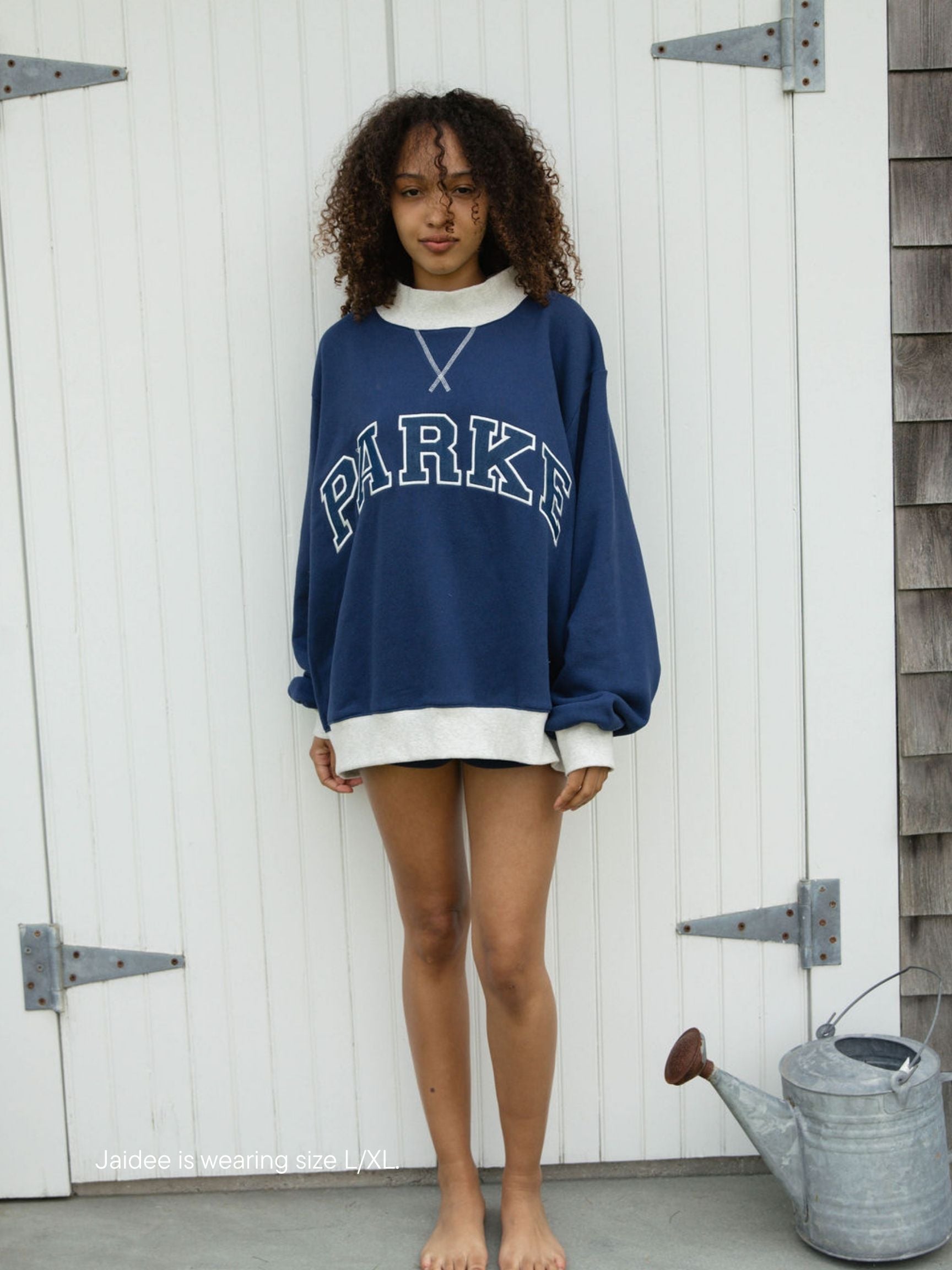 Back to School Two Tone Varsity Mockneck