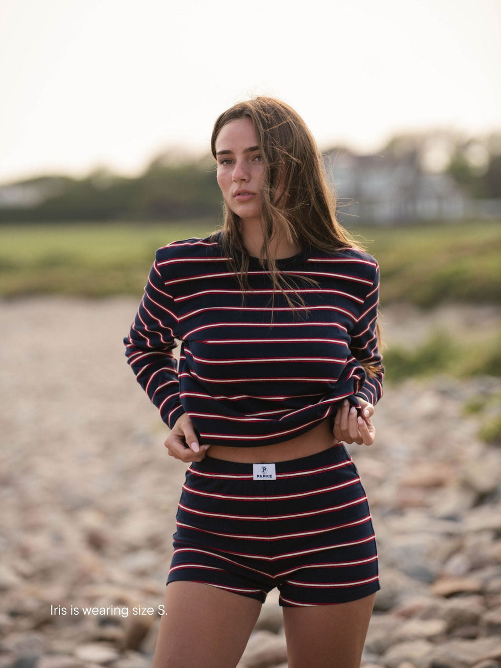 Long Sleeve Striped Tee