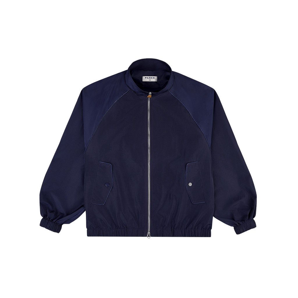 nylon jacket -navy