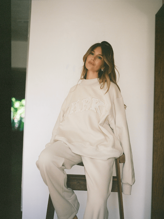 Monochrome Varsity Mockneck