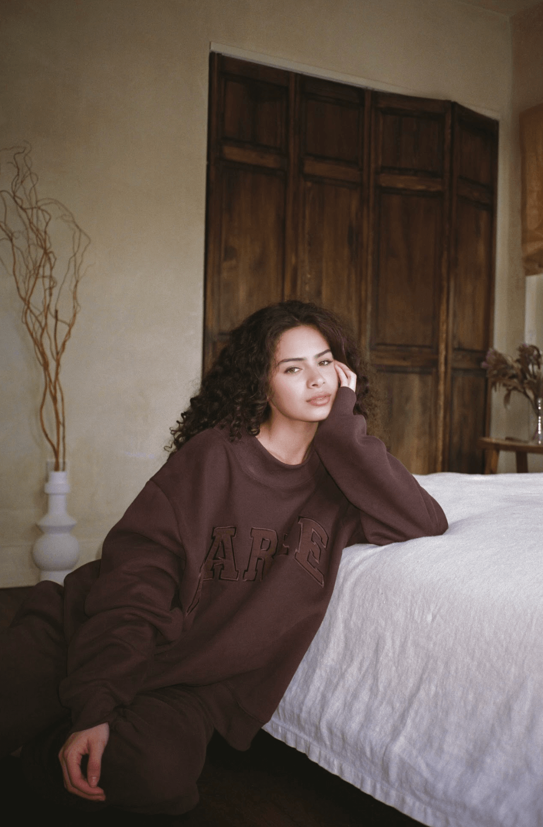 Monochrome Varsity Mockneck