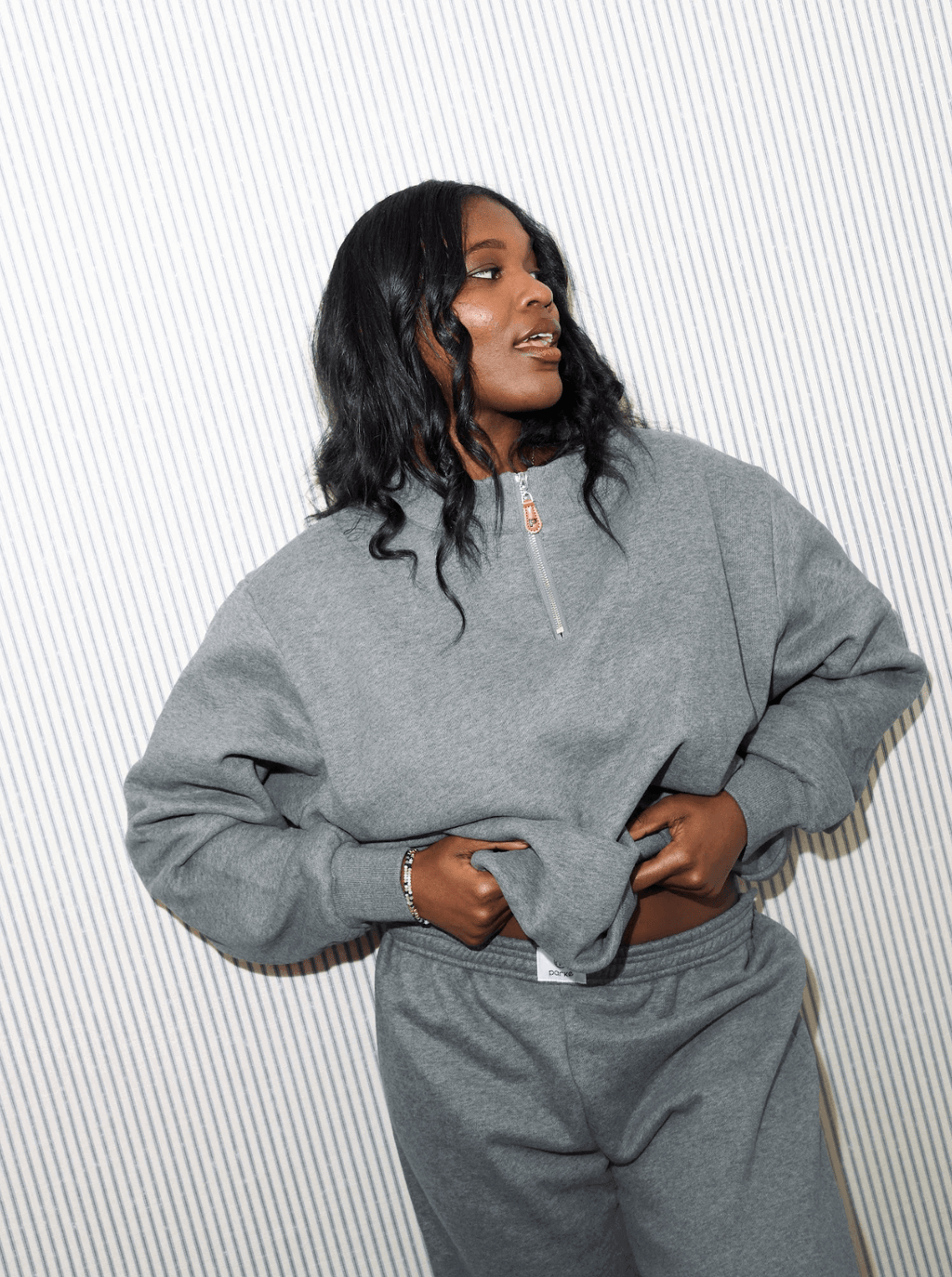 Quarter Zip Mockneck