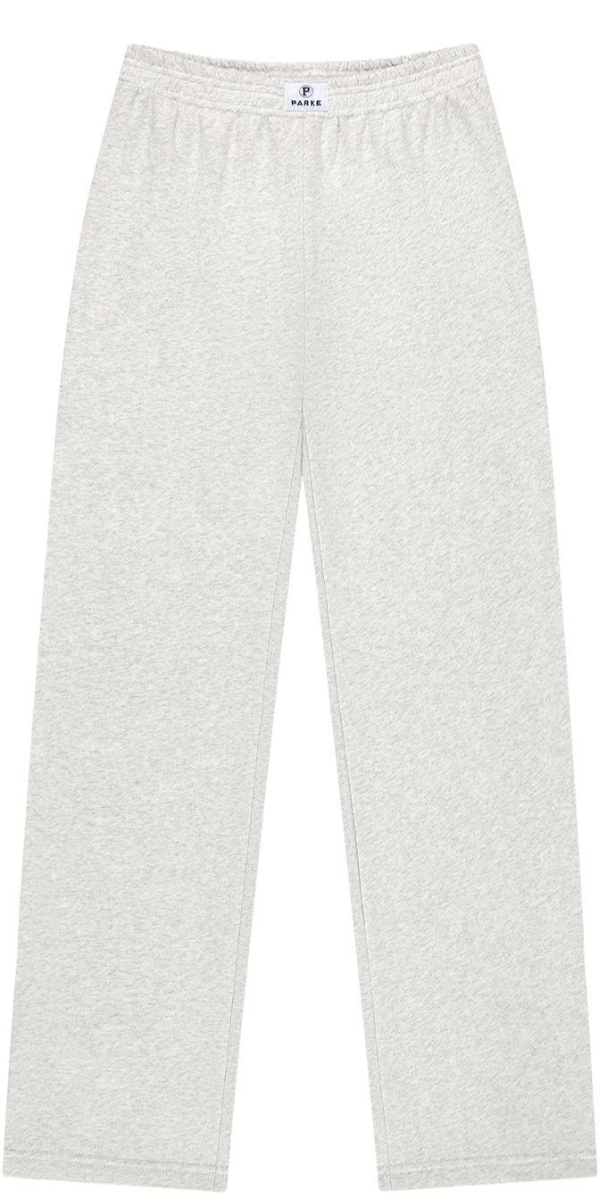 boxer sweatpants -heather grey