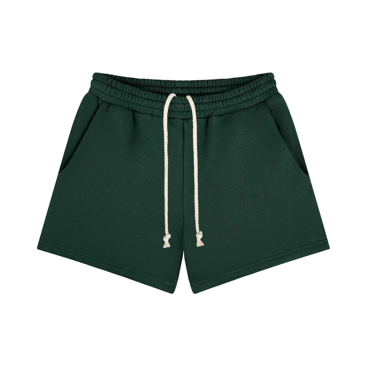 lounge sweatshorts -forest