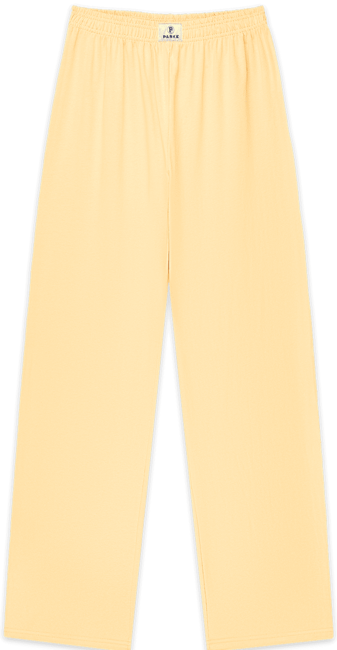 cotton boxer pants flat lay -peel